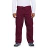 Cherokee Men's Originals Unisex Drawstring Cargo Scrub Pant, Wine, XX-Large view 1