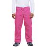 Cherokee Men's Originals Unisex Drawstring Cargo Scrub Pant, Shocking Pink, Small view 1