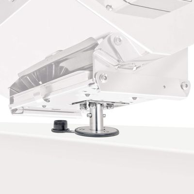 Magma T10-326 Single Locking Flush Deck Socket Mount | Stainless Steel Marine BBQ Grill & Table Mount | Flush Mount for Boats