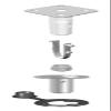 Magma T10-326 Single Locking Flush Deck Socket Mount | Stainless Steel Marine BBQ Grill & Table Mount | Flush Mount for Boats view 4