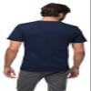 econscious Unisex Standard 100% Cotton Short Sleeve Fashion Tee, Navy, Large view 3