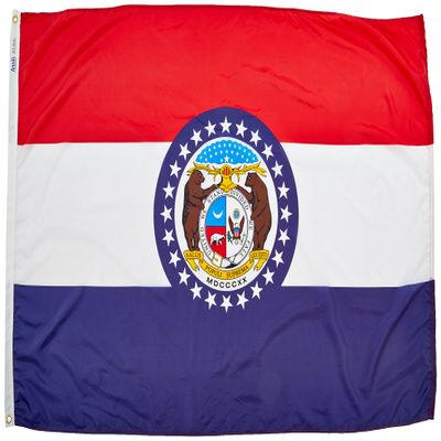 Annin Flagmakers Missouri State Flag USA-Made to Official State Design Specifications, 4 x 6 Feet (Model 142970)