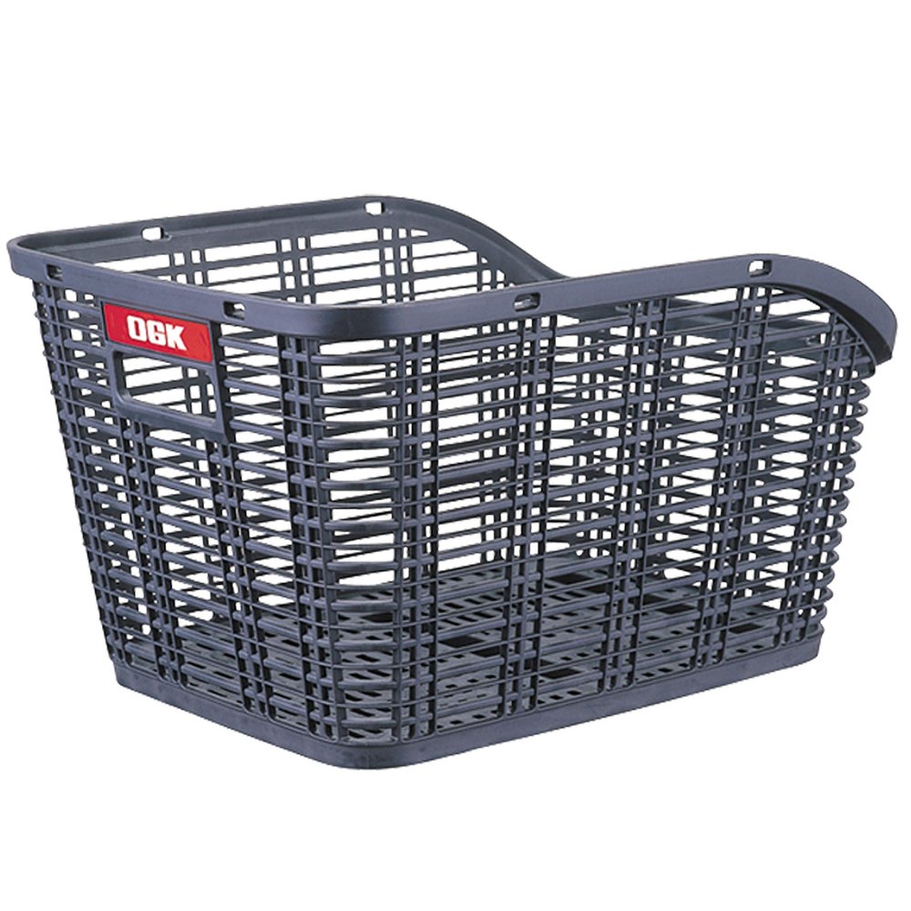 OGK Giken RB-005 Rear Basket (Fixed Back Basket) Gray for Bicycles