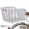 OGK Giken RB-005 Rear Basket (Fixed Back Basket) Gray for Bicycles view 2