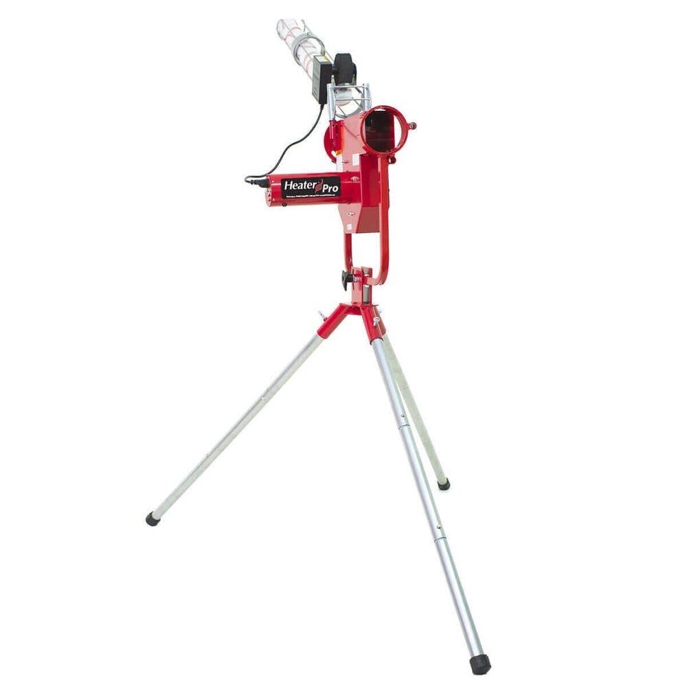 Curveball Pitching Machine with Ball Feeder by Heater Sports