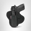 Uncle Mike's Off-Duty and Concealment Kodra Nylon Super Belt Slide Holster (Size 15, Black) view 2