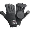 Triple Eight Sliders Longboard Slide Gloves with Finger Puck (1-Pair), X-Small , Black view 1