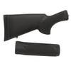 Hogue OverMolded Shotgun Stock & Forend Kit - Fits Remington 870 (12 Gauge) - 12" L.O.P., Black - 08732 view 1