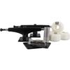Essentials COMP PK Black w/White 52mm Trucks Set view 1