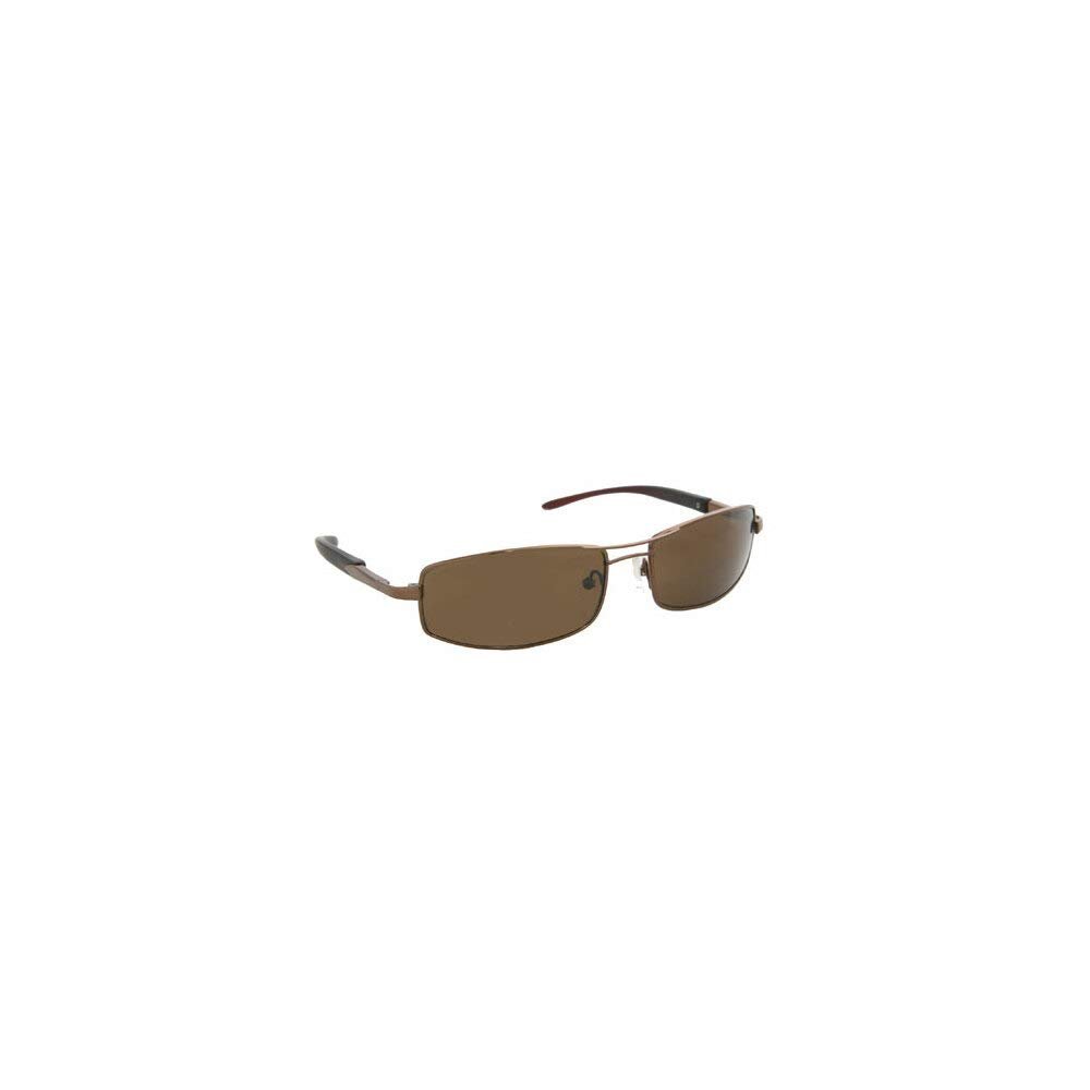 Coppermax 3712GPP BRN/Amber Archer Polarized Sunglasses - Shiny Brown - Amber Lens