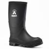 Kamik Kid Stomp Rain Boot - Waterproof Kid Rain Boots - Rugged Traction Rubber Footwear - Latex-Free Round Toe Design - Slip-Resistant Outsole - Pull-on Style - Black - 2 Little Kid view 1