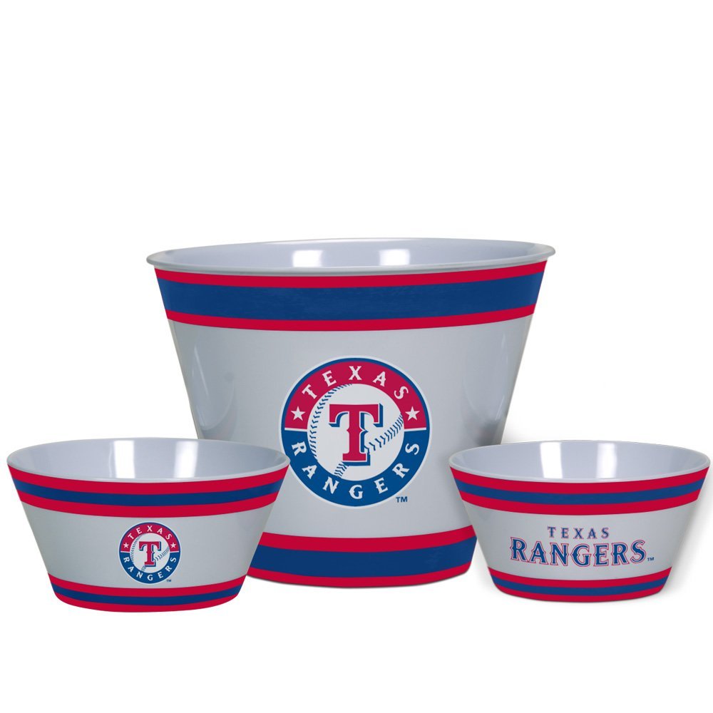 MLB Texas Rangers Melamine Serving Set