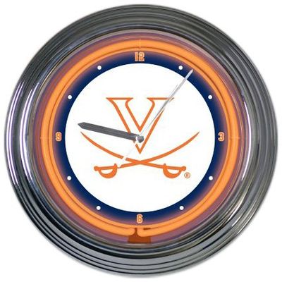 Virginia 15" Neon Clock
