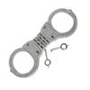 Smith & Wesson Model 300P Hinged Nickel Handcuff w/Push Pin Double Locking System view 1