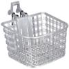 OGK Giken FB-022X Mae Basket for ATB and Cross Bikes, Aluminum Silver view 1