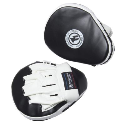 Marshall World PM100-WHBK Punching Mitt SP Black and White, Height 9.4 x Width 7.5 x Thickness 1.6 inches (24 x 19 x 4 cm)