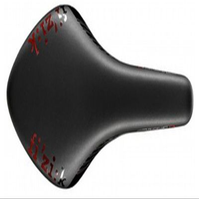 Fizik Arione CX Braided Wing Flex Road Bicycle Saddle (Black with Red Wings)