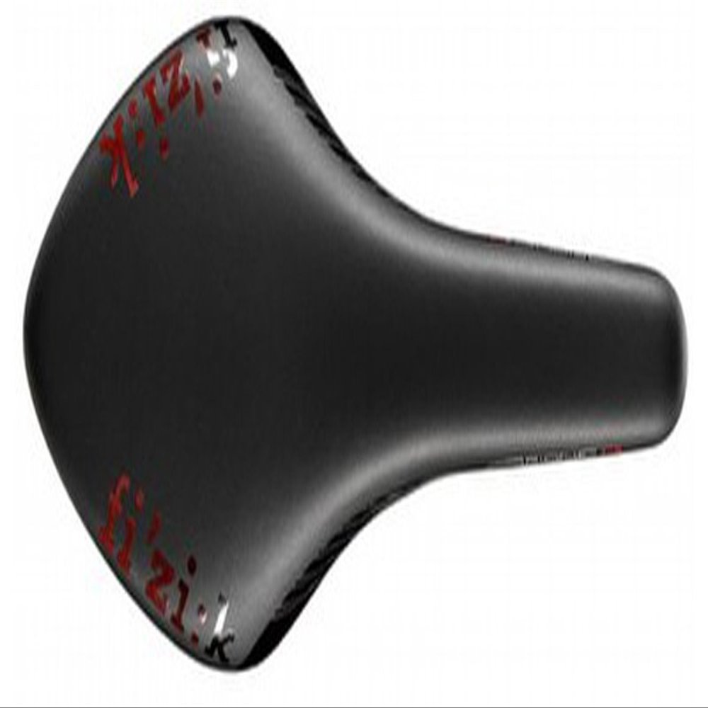 Fizik Arione CX Braided Wing Flex Road Bicycle Saddle (Black with Red Wings)