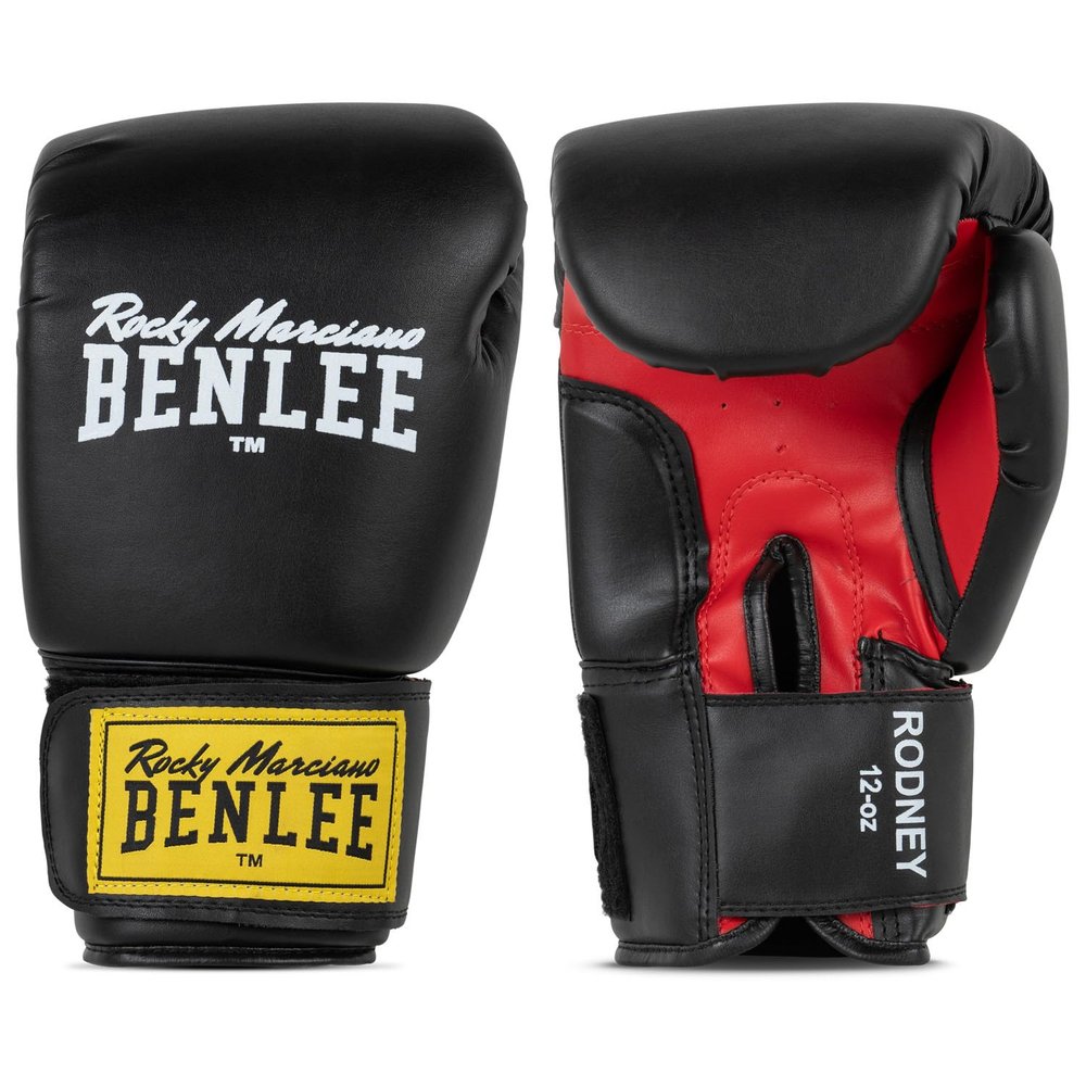 Benlee Rocky Marciano Training Gloves Rodney - Black/Red, 8oz