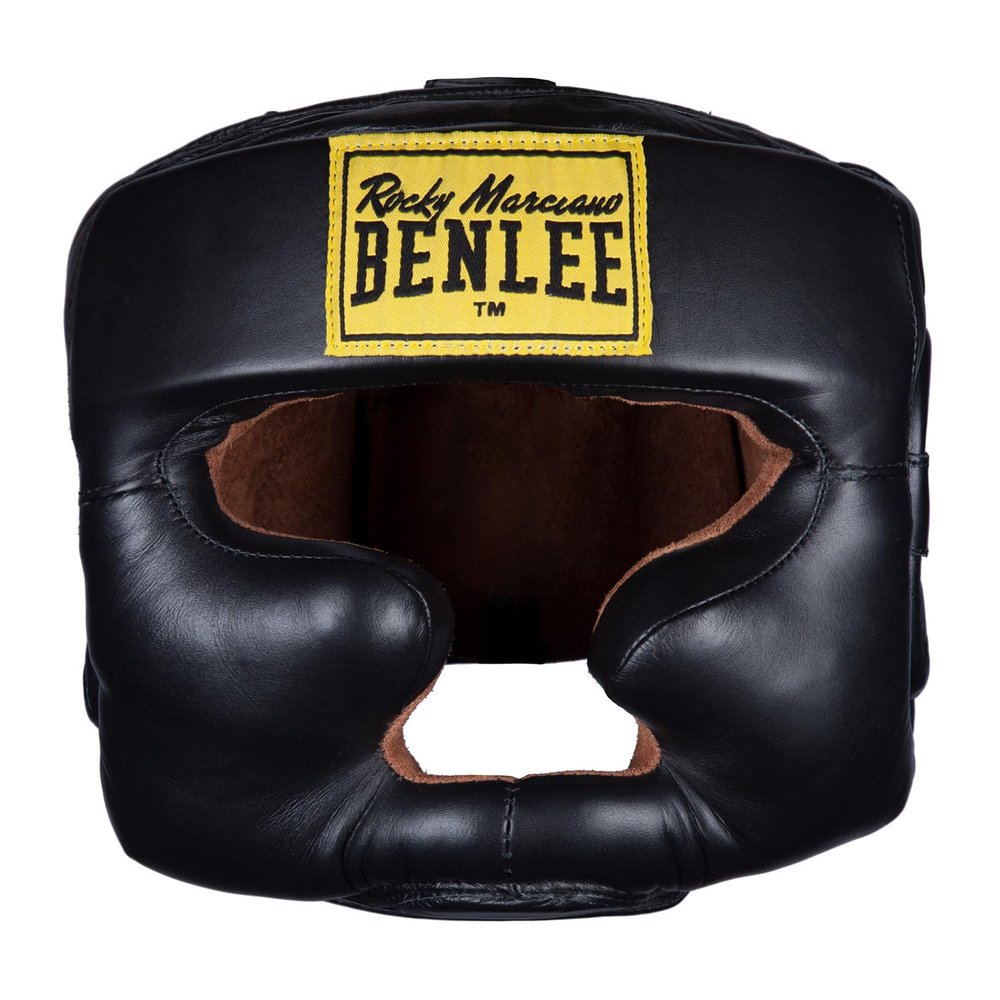 Benlee Rocky Marciano Headguard Full Protection - Black, Small/Medium