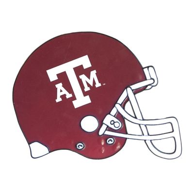 Texas A&M Helmet Window Cling