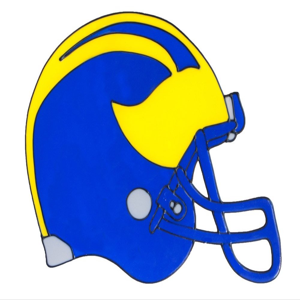 NCAA Michigan Wolverines Helmet Window Cling