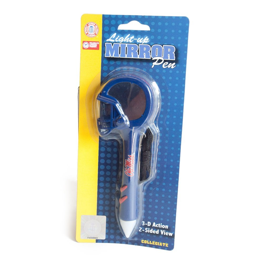 NCAA Ole Miss Rebels Light-Up Mirror Helmet Pen