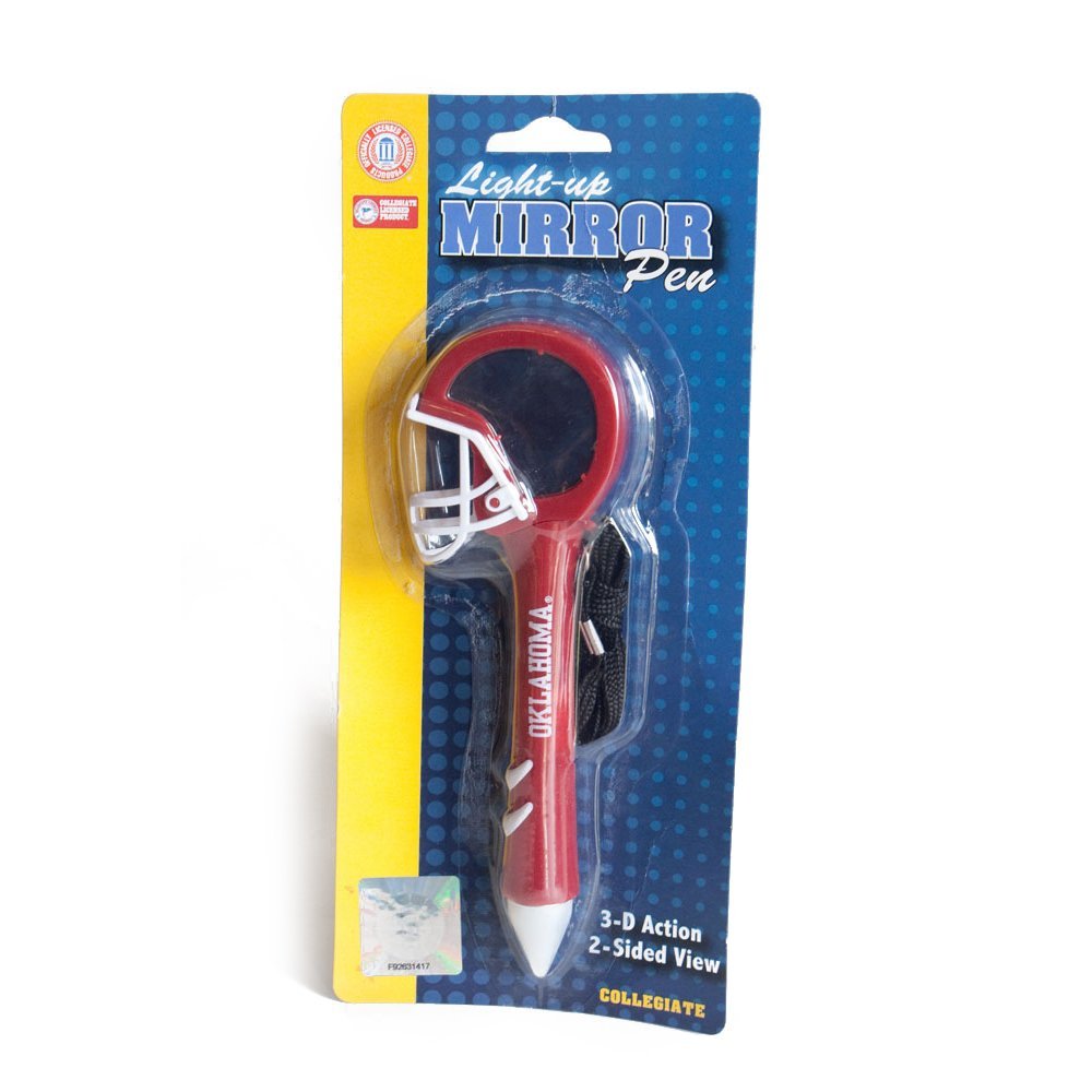 Oklahoma Sooners Light-Up Mirror Helmet Pen
