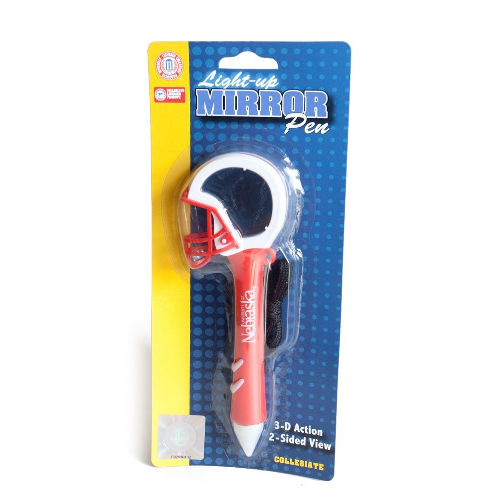 Nebraska Cornhuskers Light-Up Mirror Helmet Pen