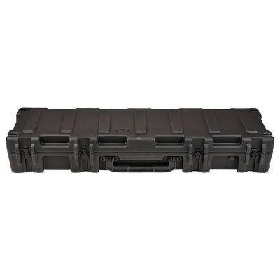 SKB Roto 2-Gun Black Weapons Case, Impact-Resistant, Airtight, Waterproof, Customizable Interior, Pull Handle with Wheels (2R5212-7B)