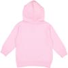 RABBIT SKINS Toddler Fleece Long Sleeve Hooded Pullover Sweatshirt (Pink, 4 Toddler) view 3