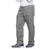 Cherokee Men's Originals Unisex Drawstring Cargo Scrub Pant, Grey, Medium/Tall view 2