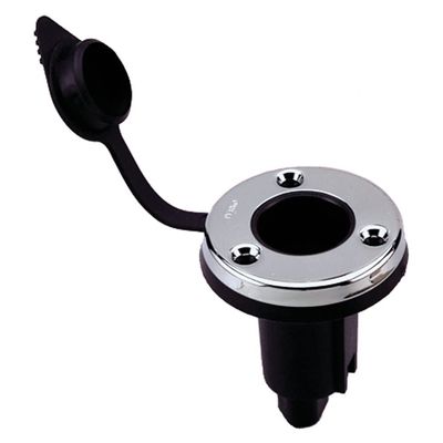 Perko 1045P0SDP 2-Pin Plug-in Type Base - Stainless/Black