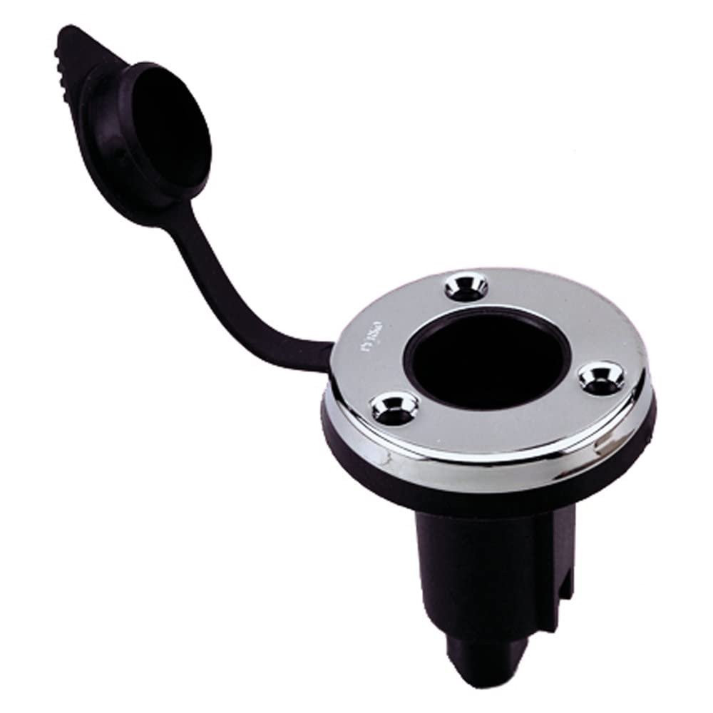 Perko 1045P0SDP 2-Pin Plug-in Type Base - Stainless/Black