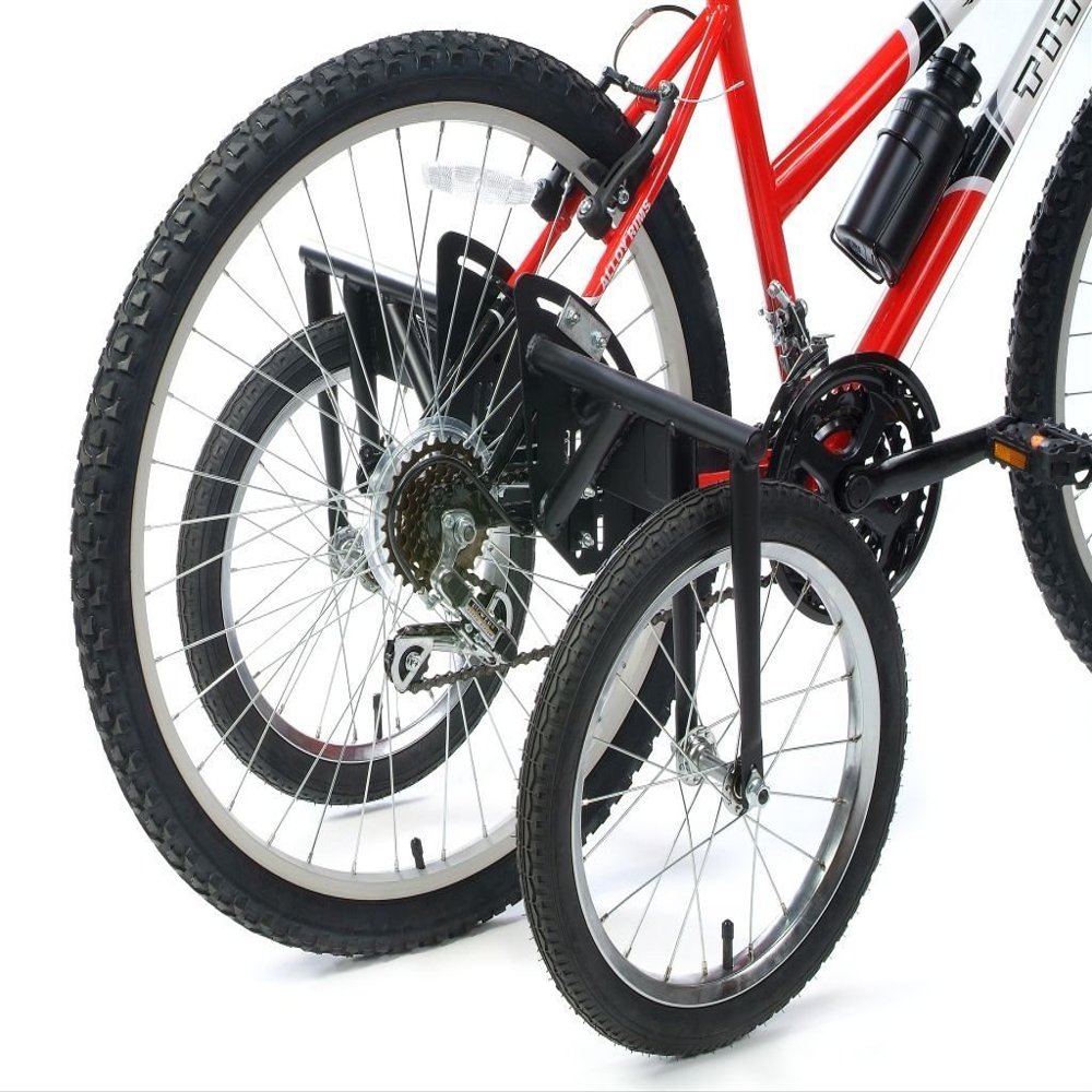TITAN Bike USA Heavy-Duty Adult Training Wheels  Patented Stabilizer Kit for 24"27" Bicycles, Supports 250+ lbs, Original Full-Size Bike Training Aid, Not for Electric or E-Bikes