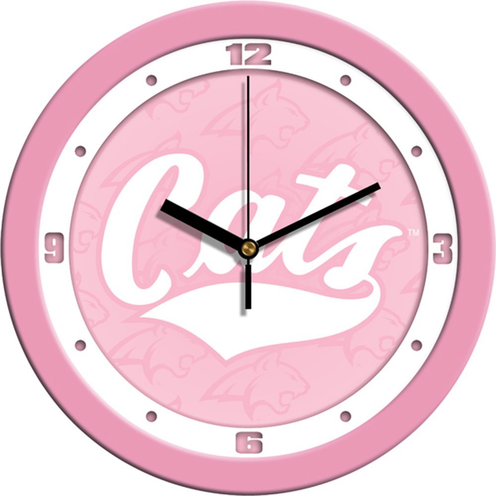 SunTime Montana State Bobcats - Pink Wall Clock