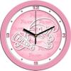 SunTime Tulane University Green Wave - Pink Wall Clock view 1