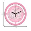 SunTime Tulane University Green Wave - Pink Wall Clock view 3