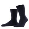 Falke Mens Teppich IM Schuh Ribbed Merino Socks Dark Navy EU 43-44 (US Men's 9.5-10.5) One Size view 1