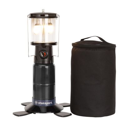 Stansport Double Mantle Propane Lantern with Soft Padded Carry Case (170-330) Bright Emergency Light, Durable, Ideal for Camping and Outdoor Use