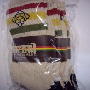 Satori Ras Crew Hemp Socks (Large 9-12)