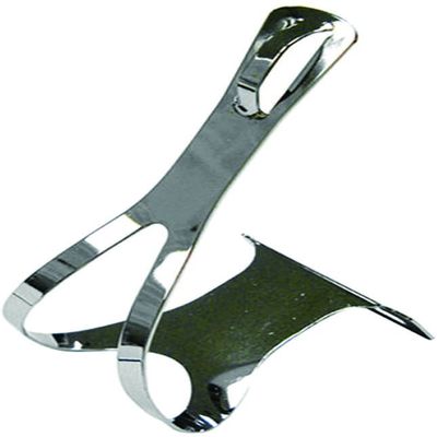 Action Steel Chrome Large Toeclip