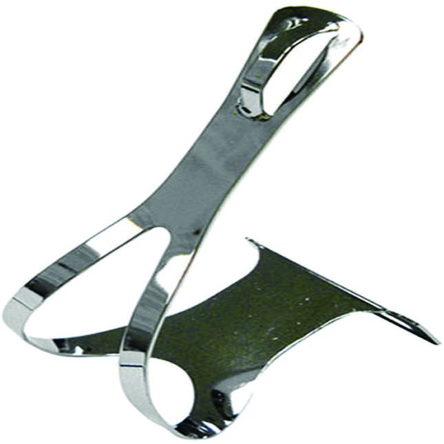 Action Steel Chrome Large Toeclip