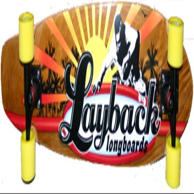 Layback Rising Sun Complete Skateboard