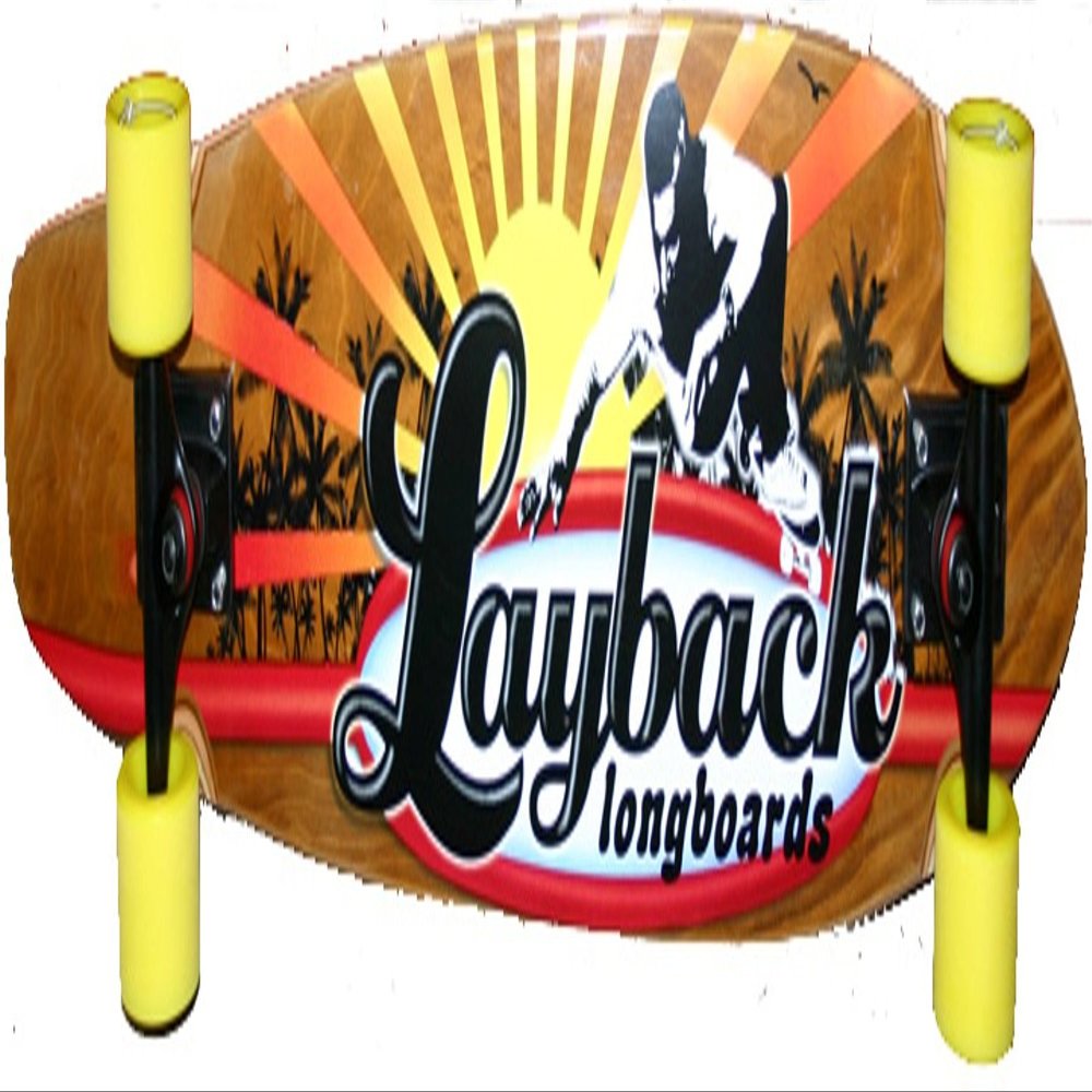 Layback Rising Sun Complete Skateboard