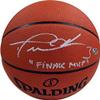 Dwyane Wade Autographed Basketball w/ "Finals MVP" Inscription - Autographed Basketballs view 1