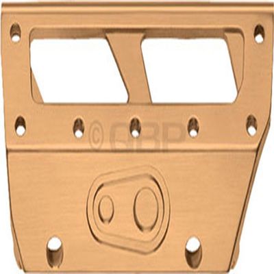 5050 Bicycle Pedal Plate Kit (Orange)