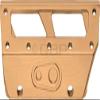 5050 Bicycle Pedal Plate Kit (Orange) view 1