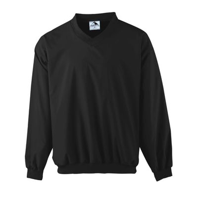 Augusta Sportswear Micro Poly Windshirt/Lined, Small, Black (3415)