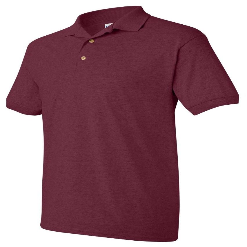 DryBlend Jersey Sport Shirt, Color: Maroon, Size: XXX-Large